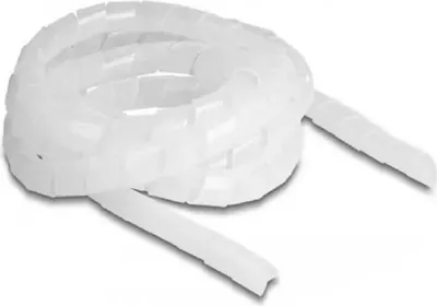 Imagen del producto de Manguera espiral flexible Delock, 2 metros x 14 mm, transparente