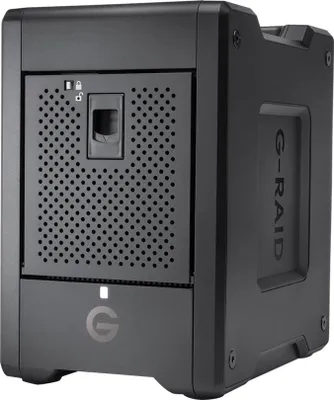 Produktbild von SanDisk G-RAID SHUTTLE 4, 48 TB, HDD, Desktop, Schwarz