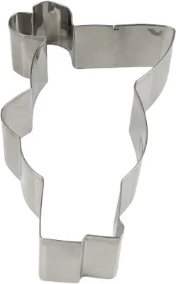 Produktbild von Dr. Oetker "Maus" Riesen-Ausstecher DieMaus, Ausstecher aus hochwertigem Edelstahl, Backrahmen zum Ausstechen, Rahmen zum Füllen von Schichten von kleinen Maus-Torten (Farbe: Silber)