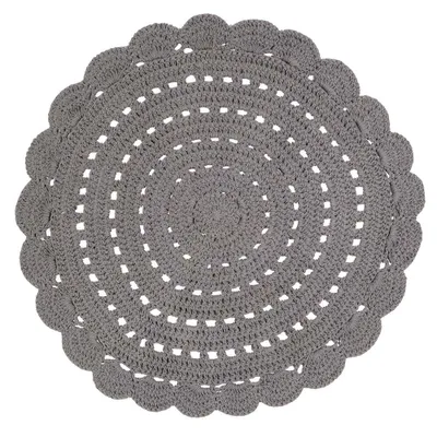 Produktbild von Nattiot Teppich Ø 120 cm Alma Grau