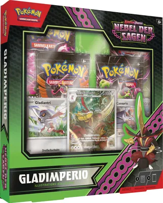 Produktbild von Pokémon-TCG: IR Collection Karmesin & Purpur – Nebel der Sagen: Gladimperio, Sammelkarten