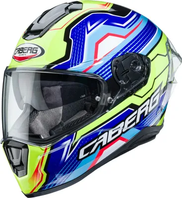 Produktbild von CABERG DRIFT EVO LB29 schwarz-fluo gelb-blau XL