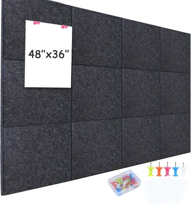 Immagine prodotto di Pannelli fonoassorbenti autoadesivi - 30 x 30 cm per la decorazione delle pareti