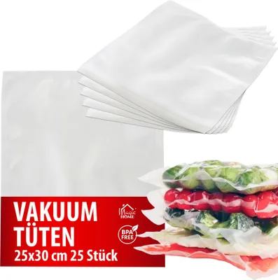 Obrázek produktu pro Vak Sáček MagicHome, vakuový, s odsáváním, 50 x 60 cm, 2 ks