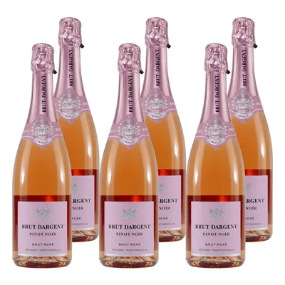 Produktbild von Brut Dargent Rosé Pinot Noir | 11,5 % vol | 0,75 l