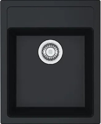 Produktbild von Franke Sirius - Tectonite Spülbecken SID 610-40, 430x530 mm, schwarz 114.0503.041