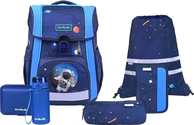 Immagine prodotto di McNeill zaino della scuola Bravo Schoolbag Set 9 -pezzi Space blu