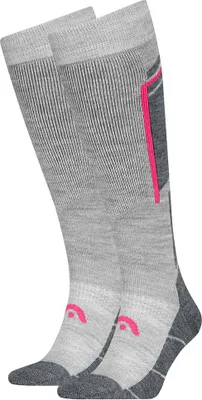 Produktbild von Head Ski Beginner Lange Socken 2 Paare Grau EU 31-34 Herren,Damen Grau EU 31-34