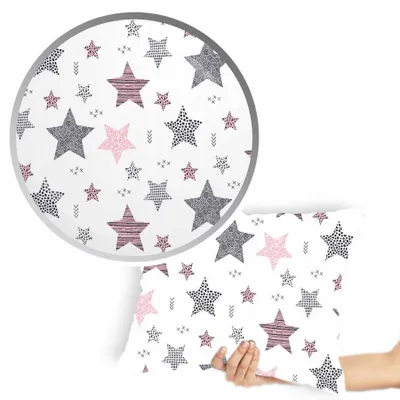 Produktbild von Designpremium Kissenhülle Baumwolle Sterne 40x60 cm