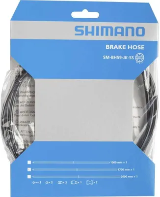 Produktbild von Shimano Bremsschlauch sm-bh59-jk br.line shim.sm-bh59-jk 1700 mm