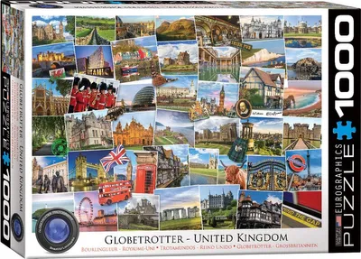 Produktbild von EUROGRAPHICS World Traveler Puzzle - Großbritannien 1000 Teile