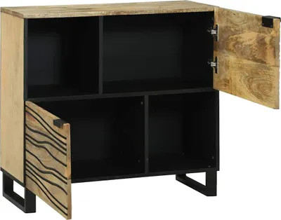 Produktbild von vidaXL Sideboard Braun 80 x 33 x 75 cm massives Mangoholz