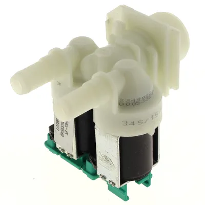 Magnetventil Doppelventil 3/4 Zoll 220 V Edelstahl für Waschmaschine