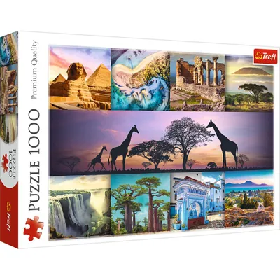 Produktbild von TREFL Puzzle Pie, Afrika 1000 Teile