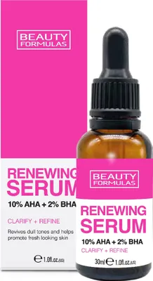Produktbild von Beauty Formulas Erneuerndes Serum AHA + BHA 30 ml