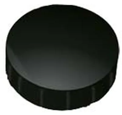 Obrázek produktu pro MAUL Magnet kulatý 10 kusů 0,3 kg plast ferit nerozbitný erodovaný lakovaný Ø 2 x 0,75 cm černý