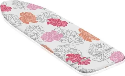 Produktbild von Bügeltischbezug Leifheit Baumwolle Comfort L, Moltonpolsterung 3 mm, bis 140 x 45 cm, Einfache Befestigung