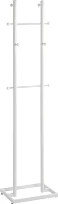 Produktbild von HAKU Garderobenständer weiß - Metall, B/H/T: 45x175x34 cm