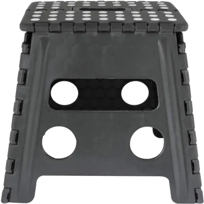 Produktbild von Kynast Tritt-Hocker 29 x 22 x 32,5 cm grau klappbar mit Griff max. 150 kg Leiter