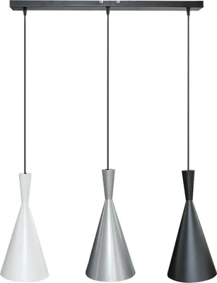 Image de Lampe suspendue E27 3x40W noir 5312 Trincola Rabalux