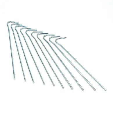 Produktbild von YOUCAMP Heringe 'BASE CAMP' - 10er Set - Edelstahl 220 x 4mm