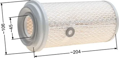 Obrázek produktu pro Vzduchový filtr Honda GX610, GX620, GX670, 8R01-63
