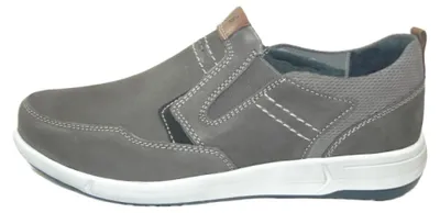 Productafbeelding van Josef Seibel 25304-994 Enrico 04 heren sneaker/slipper/halve schoen, maat: 44 EU, kleur: grijs