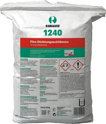 Produktbild von RAMSAUER 1240 Flex Dichtungsschlämme Sack 20 kg