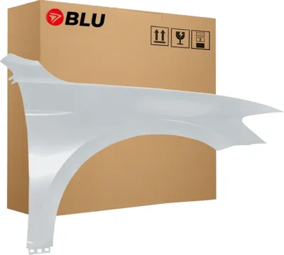 Immagine prodotto di BLU Parafango compatibile con VW Volkswagen Passat B8 LA7W Destra Silber ReflexSilber | 2014-2023 | Anteriore | Verniciato | Pronto per il montaggio | Acciaio