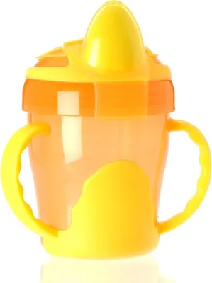 Produktbild von Mein erster Trinklernbecher mit Griffen - 220ml : orange Farbe: orange