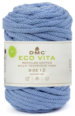 Obrázok produktu pre DMC Eco Vita-12 – recyklovaná bavlnená priadza (4 mm) z 80 % bavlny a 20 % polyesteru (farba 077)