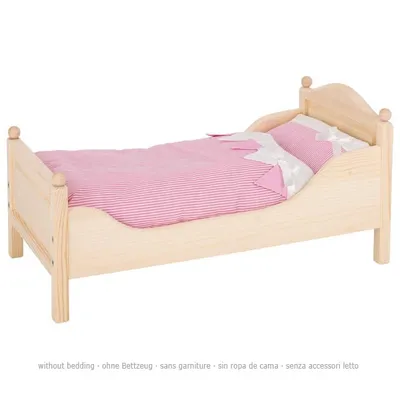 Produktbild von Goki Puppenbett, Puppenhausbett/-Babybett, 3 Jahr(e)