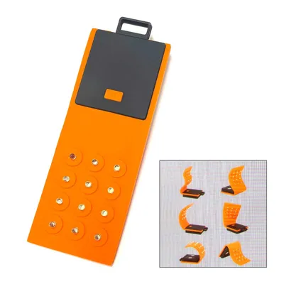 Produktbild von Flexible Silikon Lampe 12 LEDs mit Magenthalterung Arbeitslampe Arbeitsleuchte Werkstattlampe Leuchte