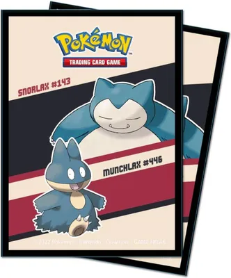 Immagine prodotto di Pokémon Snorlax e Munchlax Protettore (65)