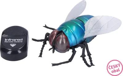 Zdjęcie produktu dla Gigantyczna zdalnie sterowana mucha RC 11x9 cm - opakowanie czeskie