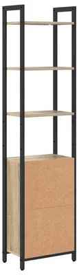 Produktbild von Bücherregal Sonoma-Eiche 40 x 24 x 161 cm Holzwerkstoff