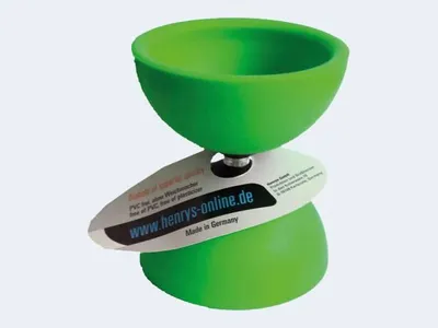 Produktbild von Diabolo Kolibri grün ohne Stäbe