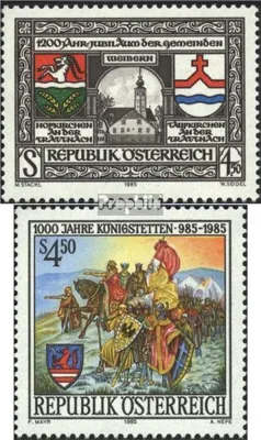 Produktbild von Briefmarken Österreich 1985 Mi 1824,1825 (kompl.Ausg.) gestempelt Sondermarken