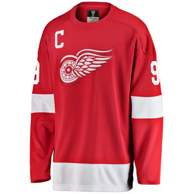 Produktbild von Gordie Howe #9 Detroit Red Wings NHL Eishockey Fanatics Breakaway Trikot Vintage Rot-XL