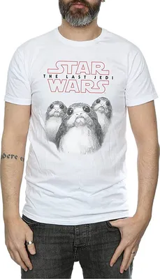 Produktbild von Star Wars: The Last Jedi - T-Shirt für Herren BI1091 (S) (Weiß)
