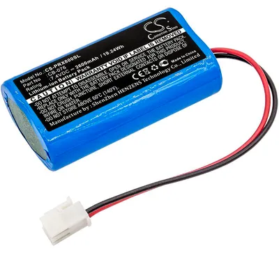 Produktbild von TECHTEK Akku Kompatibel mit [Promax] 8 Premium, 8 Premium CATV Analyser, SAT Hunter Ersetzt CB-076