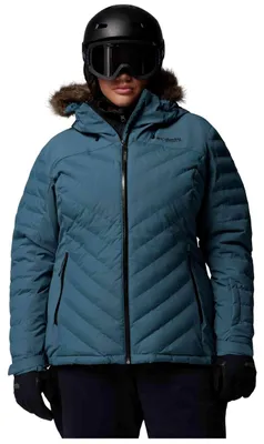 Image de Veste Columbia Chaqueta con capucha Columbia Bird Mountain III Insulated azul intenso mujer pour Femme