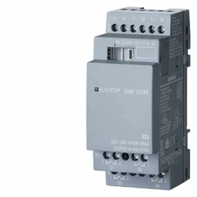 Obrázok produktu pre Siemens 6ED1055-1MB00-0BA2, Šedá, 5 A, 12 - 24 V, 35,5 x 58 x 90 mm, 0 - 55 °C