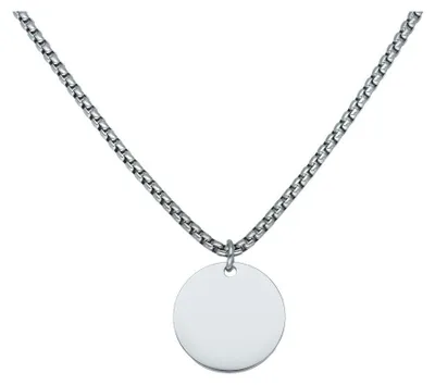 Produktbild von Wildcat Halskette - Gravierbare Basic Kette - Silber - Chirurgenstahl 316L - wasserfest, langlebig, hautverträglich, Silber