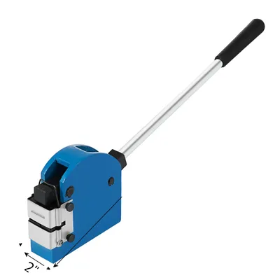 Zdjęcie produktu dla Obkurczarka i nożyce do blachy, pojemność 16 mm aluminium, obsługa ręczna, niebieska