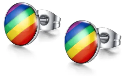 Produktbild von Regenbogen Ohrstecker
