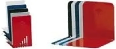 Immagine prodotto di Fermalibri WEDO (L)140 x (P)140 x (H)120 mm, nero in metallo, plastificato