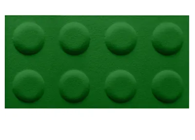 Produktbild von FOLTE 3D Wandpaneele 60x30 cm Filz - Blöcke, Kinderzimmer, flaschengrün Farbe
