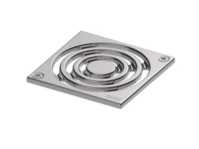 Immagine prodotto di TECEdrainpoint S Grille design, acier inoxydable, 142x142mm, à visser, 3665001, 3665001