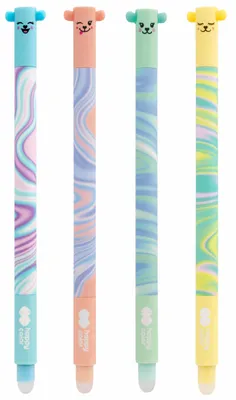 Obrázok produktu pre Vymazateľné perá Happy Colour Pastel Twist 0,5 mm 12 kusov